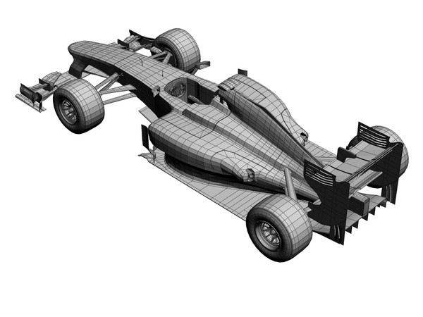 mclaren 27 2012 3d c4d - F1 McLaren MP4 27 2012... by dessga